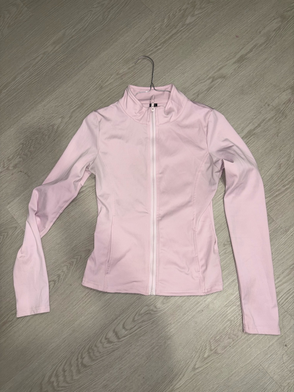 SHEIN Light Pink Full-Zip Women’s Jacket